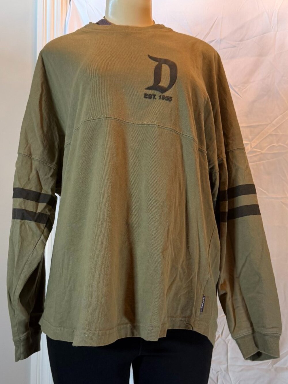 Disneyland Resort Green/Black Classic Spirit Jersey Adult M